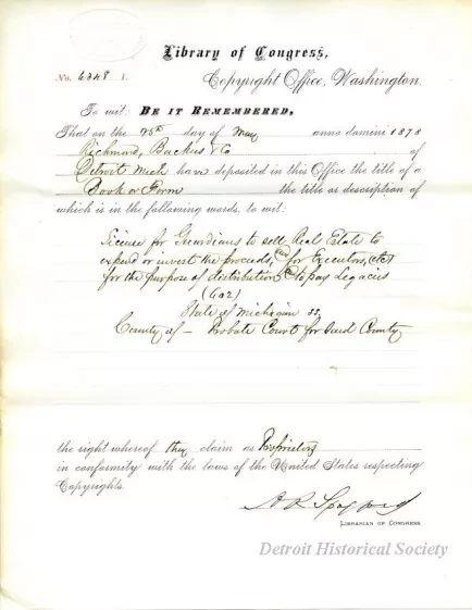 Registration - Library of Congress