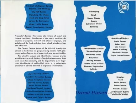 Booklet - Detroit Police Department