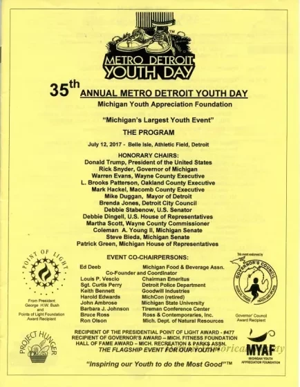 Program - Metro Detroit Youth Day