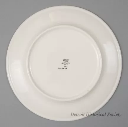 Plate, Dinner