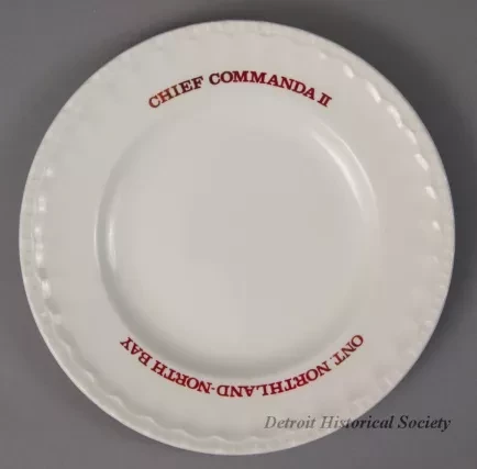 Plate, Dessert