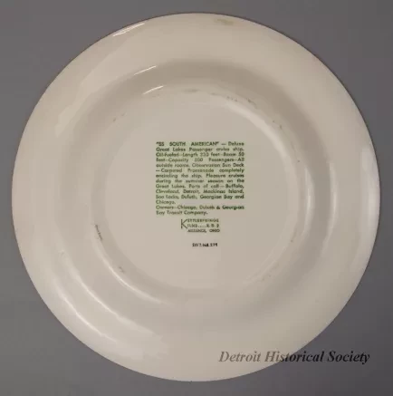 Plate, Commemorative