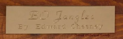 Sculpture - Bo Jangles