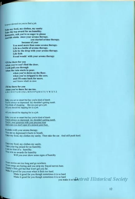 Lyrics, Song - Friends Like Us