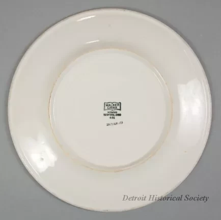 Plate, Dinner