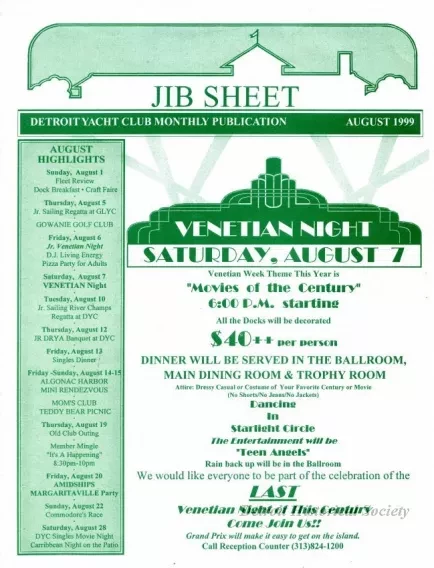 Newsletter - Jib Sheet