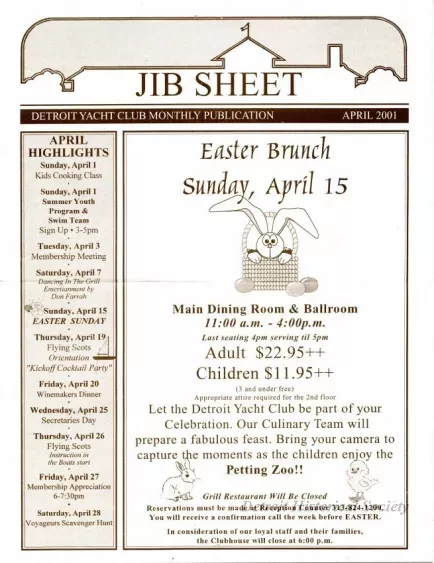 Newsletter - Jib Sheet