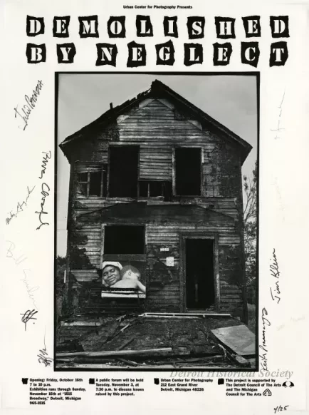 Poster - Demolished by Neglect