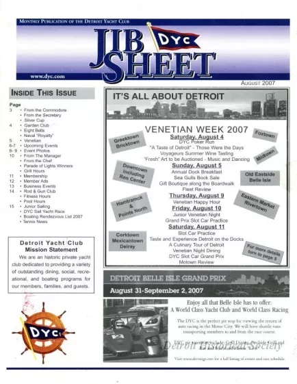 Newsletter - Jib Sheet