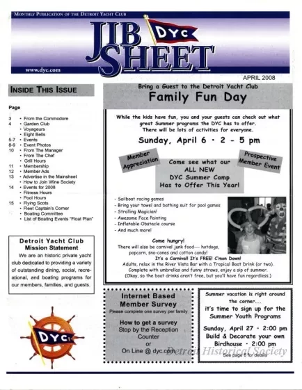 Newsletter - Jib Sheet