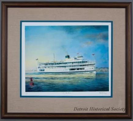 Print - Steamer St. Claire