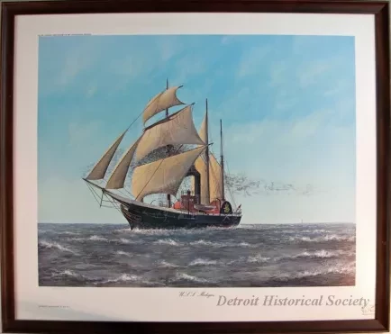 Print - U.S.S. Michigan