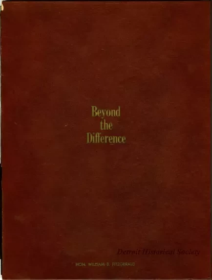Book - Beyond the Difference