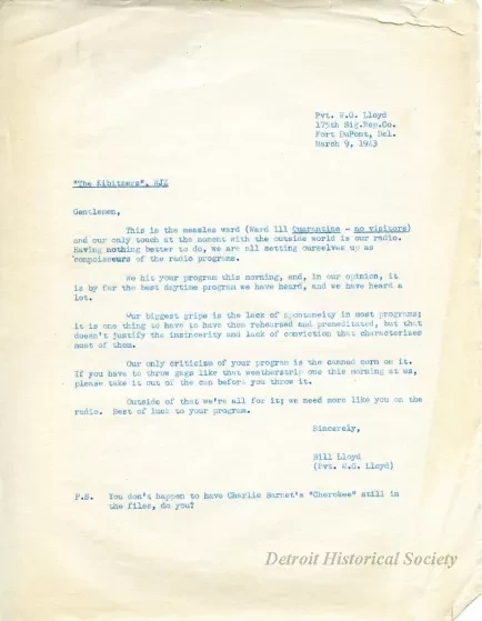 Letter