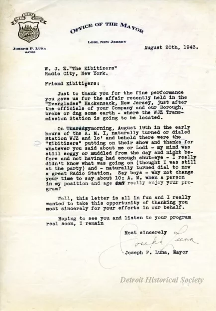 Letter