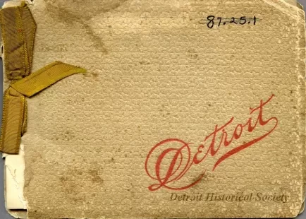 Booklet - Detroit
Photographs in Black