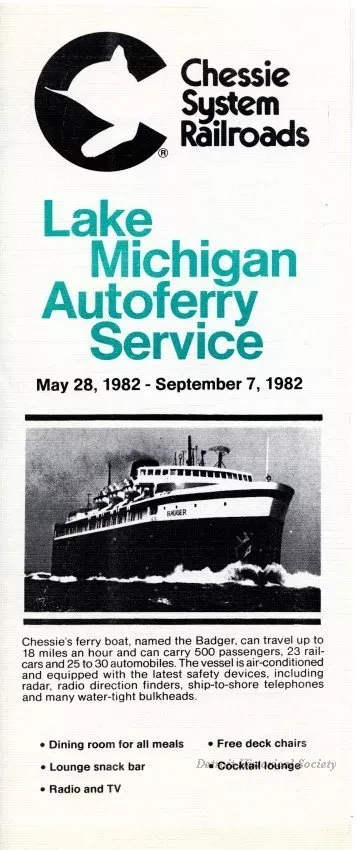 Brochure - Chessie System
Lake Michigan Autoferry Service