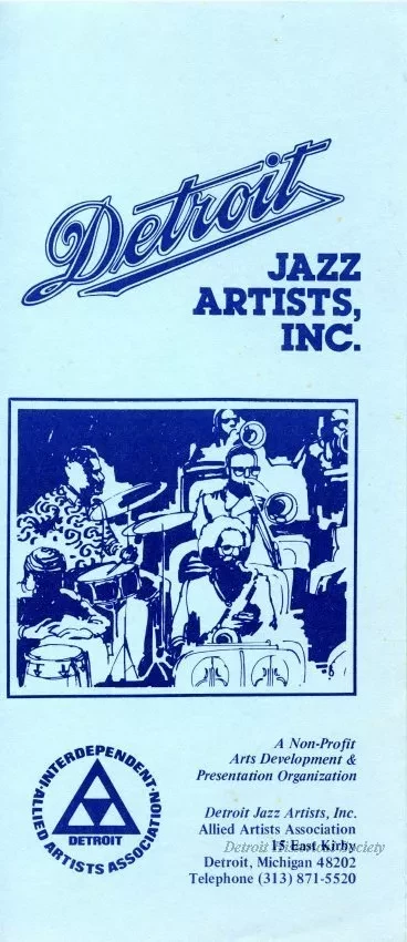 Brochure - Detroit Jazz Artists, Inc.