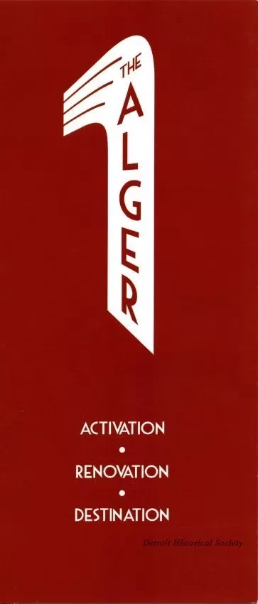Brochure - The Alger
