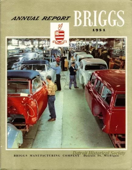 Report, Annual - Annual Report Briggs, 1951