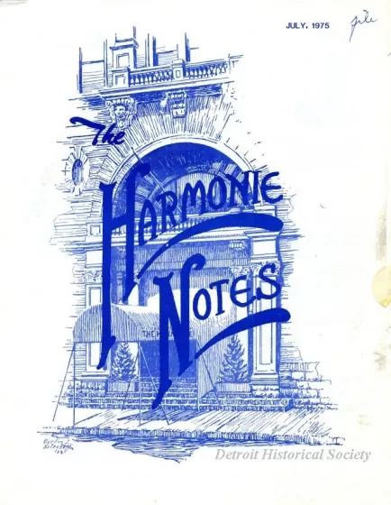 Newsletter - The Harmonie Notes