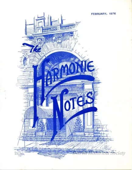 Newsletter - The Harmonie Notes