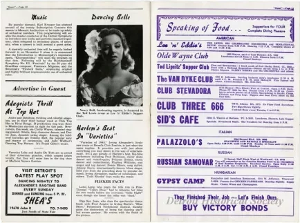 Magazine - For the Guest in Detroit, Volume 3, Number 28