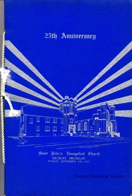 Booklet - 25th Anniversary
Saint Peter's Evangelical Church