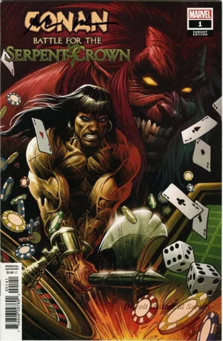 Book, Comic - Conan: Battle for the Serpent Crown #1
