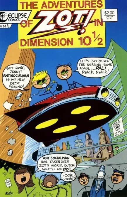 Book, Comic - Zot! No. 14 1/2