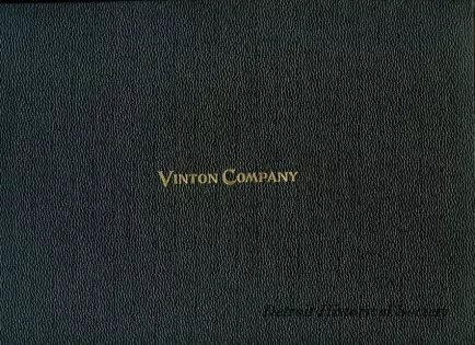 Book - A Photographic History of Some of the Work Done by Vinton Company, General Building Contractors