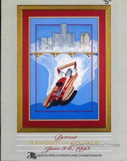 Program - Official Program, Detroit APBA Gold Cup Race, June 3-6,1993