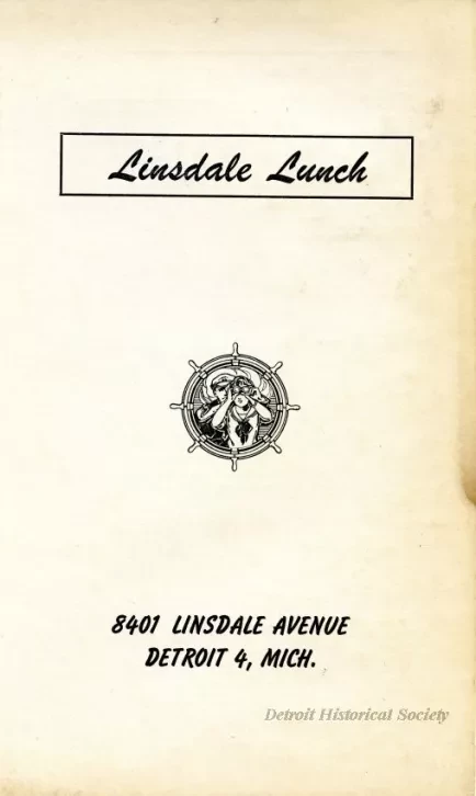 Menu - Linsdale Lunch