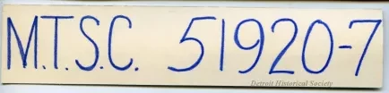 Label, Identification