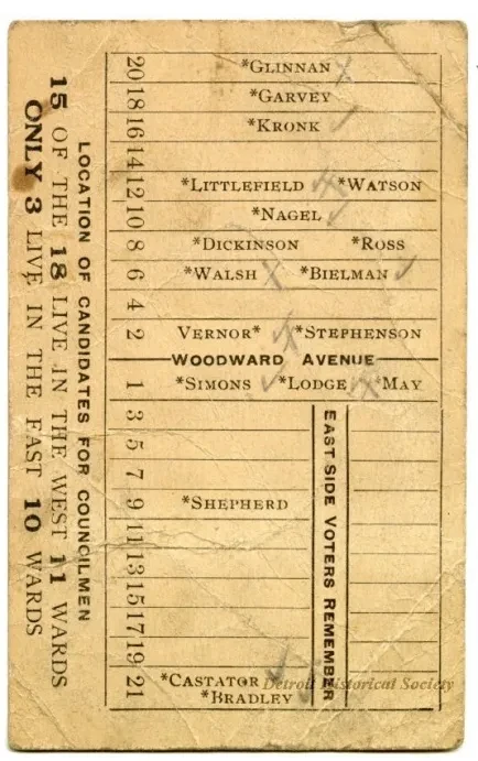Card, Political