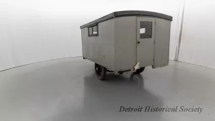Trailer, Camping - 1929 Covered Wagon Trailer Co. camper