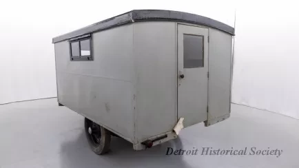 Trailer, Camping - 1929 Covered Wagon Trailer Co. camper - Dhs_1956_373_001_arceye_user_001