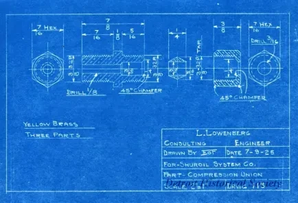 Blueprint - Part - Compression Union
