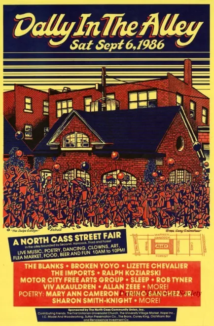 Poster - Dally in the Alley