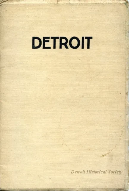 Booklet - Detroit
