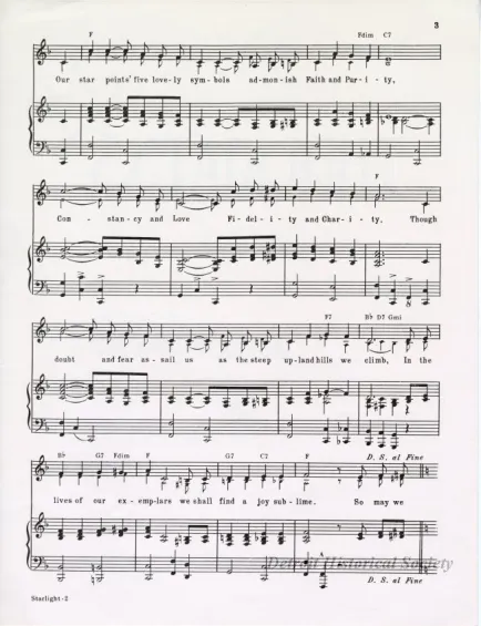 Music, Sheet - Starlight