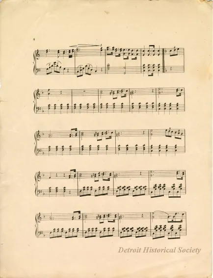 Music, Sheet - C.J. Whiney & Co.'s Grand Opening March