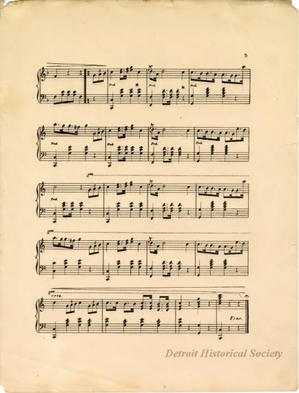 Music, Sheet - C.J. Whiney & Co.'s Grand Opening March