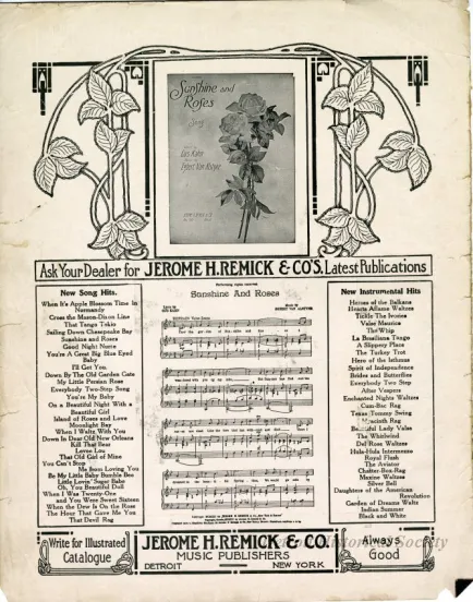 Music, Sheet - When It's Apple Blossom Time in Normandie