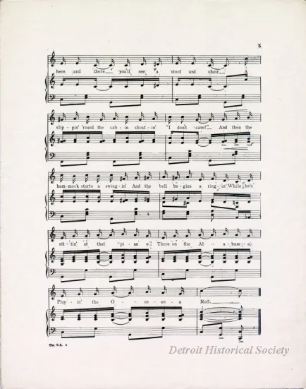 Music, Sheet - Ocean Roll