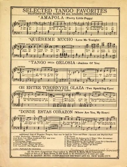 Music, Sheet - What A Difference A Day Made
