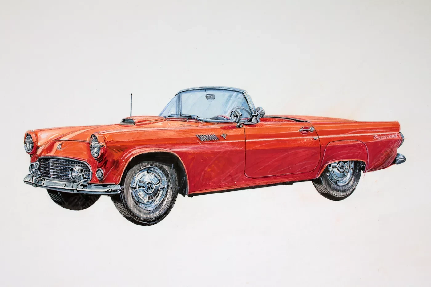 1955 Ford Hardtop Thunderbird