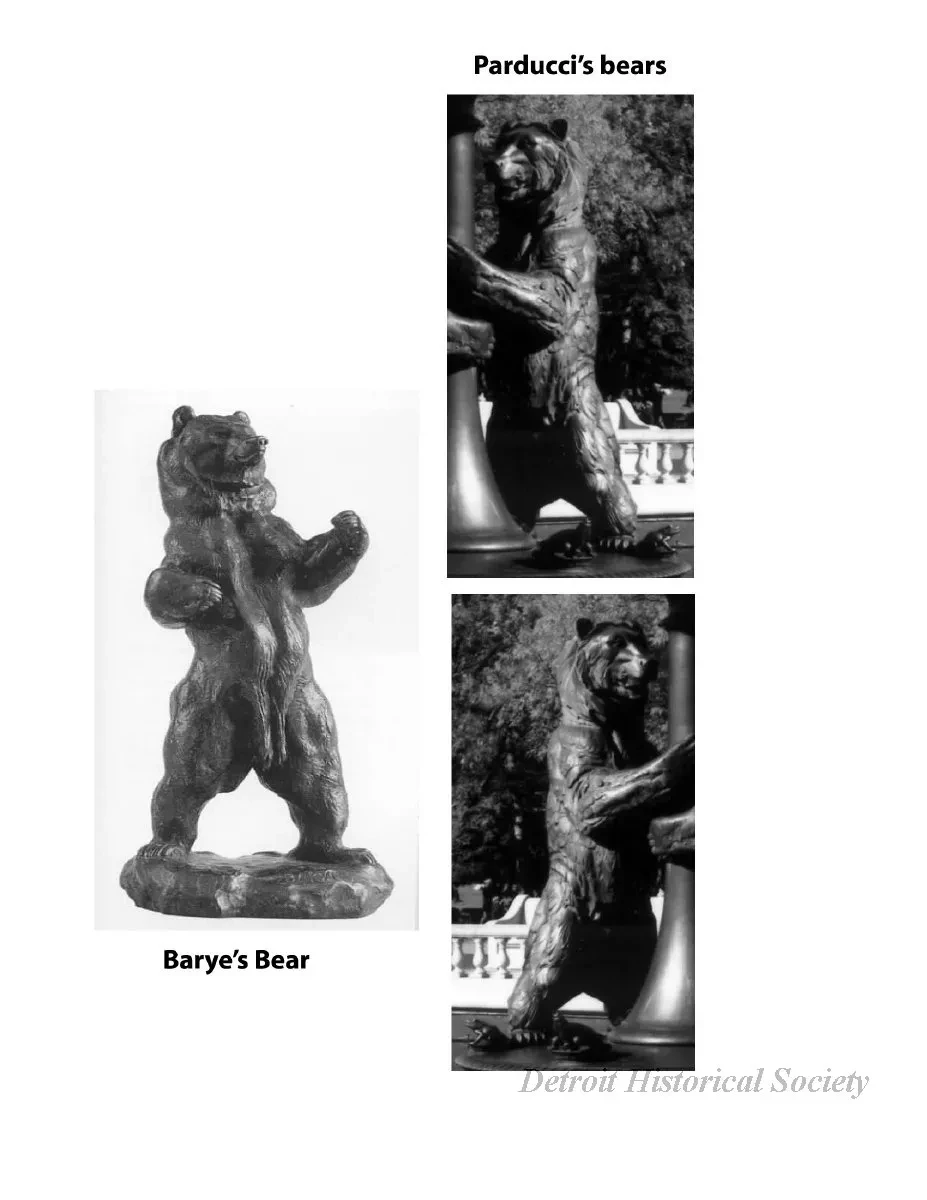 Statue - Possible inspirations for Parducci - Barye