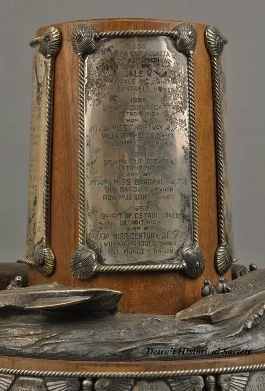 Trophy - Aaron DeRoy Memorial Trophy 
For Fastest Heat Championship