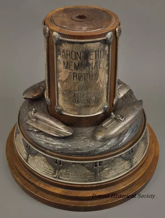 Trophy - Aaron DeRoy Memorial Trophy 
For Fastest Heat Championship